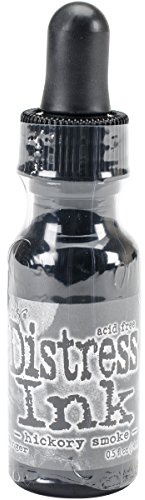 Ranger Distress Pad Re-Inker .5oz-Hickory Smoke,