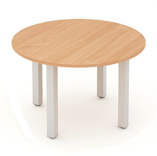 Impulse I000080 Round Meeting Table - Beech