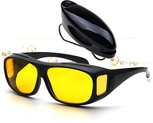 Saulmann ► Kontrast Fahrbrille mit UV-Schutz gegen blendendes Licht und Antireflexbeschichtung. Blendschutzbrille mit hoher Kontrastverstärkung für scharfes Sehen bei schwierigem Licht.