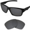 SURE Basic Verres de Rechange Polarisée Black Iridium pour Oakley Jupiter Squared