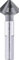 Alpen 238001240100 cobalt Kegelsenker Ungleiche Teilung Co5 3-FL 12, 4mm, 0 W, 0 V