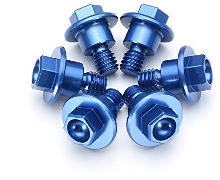 Alamor Aluminum Fork Guard Bolt Kit For Ktm 65Sx 85Sx 2003-2015 Ktm125-530 2000-2016 - Blue