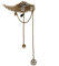 BLESSUME Frau Gotisch Steampunk Getriebe Haarspange Retro Kopf Zubehör 1pc (A)