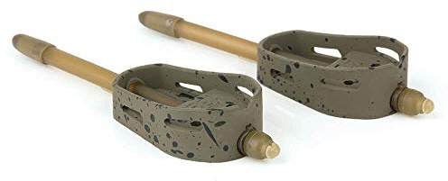 Fox Matrix Alloy Open Feeder - Feederkorb zum Friedfischangeln, Futterkorb zum Feederangeln auf Schleien, Brassen & Karpfen, Ausführung:Medium / 30g
