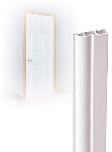 White 5.5m (18') Torus uPVC Door Architrave Plastic Casing Roomline PVC Ogee