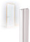White 5.5m (18') Torus uPVC Door Architrave Plastic Casing Roomline PVC Ogee