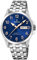 Festina Unisex Erwachsene Analog Quarz Uhr mit Edelstahl Armband F20357/B