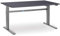 goodsforbusiness GmbH Elektrisch höhenverstellbarer Schreibtisch 200 x 80 cm Anthrazit, höhenverstellbar von 700-1.170 mm, Arbeitstisch Produktionstisch Bürotisch hauseigene Fertigung