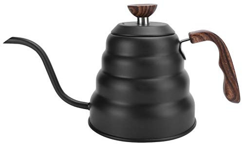 Schwanenhals über Kaffeekessel, Teekessel Teemaschinen & -kocher gießen, Edelstahl Kaffeekanne Teekessel Schwanenhals Teekessel Ausgusstöpfe Küchenbedarf(1.2L)