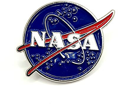 NASA Meatball Logo Metall Pin Badge Space Exploration Apollo Gemini Mercury USA, Metall
