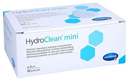 HYDROCLEAN mini Kompressen 3 cm rund steril