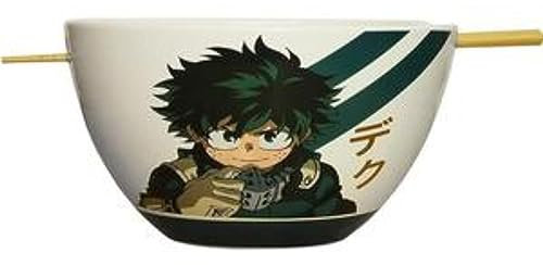 Just Funky My Hero Academia - Bol à Ramen avec Baguette 470ml - Izuku Midoriya