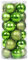 6CM Weihnachtsdeko Weihnachtskugeln,24 Stücke Kunststoff Weihnachtsbaum Kugeln Christbaumkugeln Weihnachtsbaum Deko Anhänger Baumschmuck Ornamente Christbaumschmuck für Weihnachtsdekoration,Grün