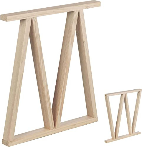 ASTIGARRAGA KIT LINE Bok Tischbeine modular, Kiefer massiv, Modell 2
