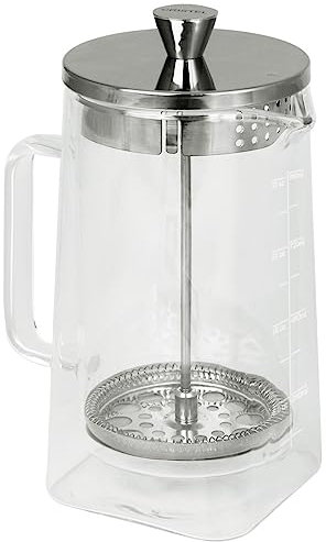 Cristel | Cafetière à Piston Double Paroi Robusta Verre Transparent