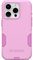 OtterBox Schutzhülle für iPhone 15 Pro (nur) Commuter Series – Run Wildlower (Pink), schlank und robust, taschenfreundlich, mit Portschutz