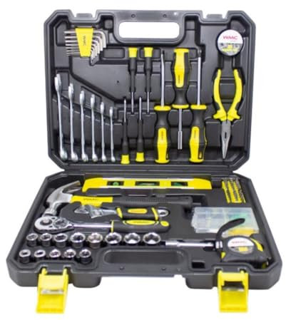 WMC Tools Werkzeugkoffer gefüllt profi/Meister werkzeugkoffer/Werkzeugkasten gefüllt,108-teilig