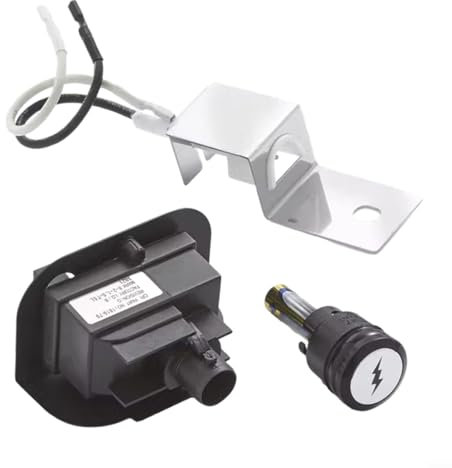 EpheyFIF Gasgrill-Ersatz-Zünd-Set, für Weber Q-Serie Zünder Q1200 Q2200, für Weber Q1200 Grillteile, für Weber Q2200, Grillersatzteile, 1112205978