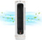 Yunir Ventilador de Escritorio de Torre, Ventilador Portátil Silencioso sin Aspas con 3 Velocidades, 2 Tipos de Viento, 1200 MAh Recargable, Ventilador de Mesa Eléctrico Personal de