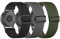 TUCOMO Lot de 3 bracelets élastiques en nylon compatibles avec Garmin Venu Sq/Venu Sq 2/Venu 2 Plus/Venu, de 20 mm pour Garmin Vivoactive 5/Vivoactive 3/Vivomove HR, homme et femme, Nylon