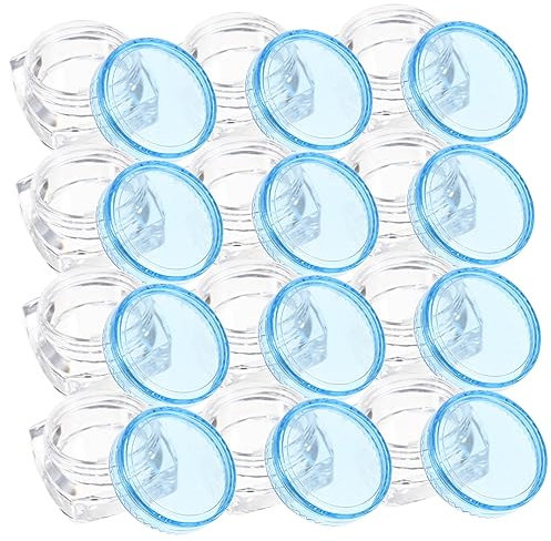 HAPINARY 12stücke Kosmetikbehälter Leicht Kompakt Klare Kunststoff Cremetiegel Für Reise Lotionbehälter Luftdicht Und Leckagefrei
