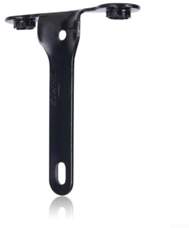 Bottle Cage Mounted Gas Cylinder Bracket for Bicycle Pump, Sturdy Construction (black)