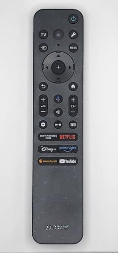 New Remotes Replacement for Sony RMF-TX920U TV Remote Control for 2024 and 2025 Sony TVs Backlit, Voice, Remote Finder, USB Changing and Cleanable Case