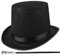 Zylinderhut-Kostüm, 2 Stück/Set, Halloween-Zylinder und 31,5 Zoll schwarzer Gehstock, 1920er-Jahre-Herrenzubehör für Männer und Frauen, magische Darbietung, Cosplay, Tanz, Weihnachtsbaum, Zylinderhut