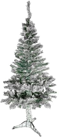 Acomoda Textil – Árbol de Navidad con Soporte para Decorar el Hogar y Comercio. Pino Artificial de Navidad Desmontable, Plegable y Resistente. (Nevado, 90 cm)