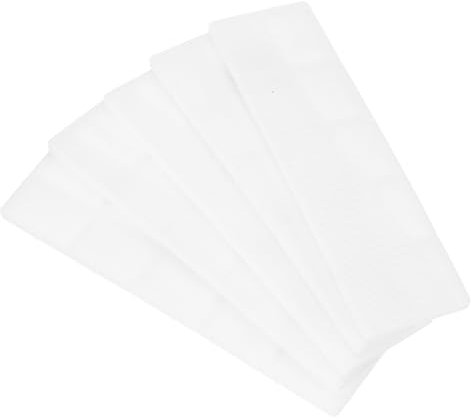 QUARKZMAN 50 Stück Unterlegplatten Kunststoff Abstandshalter 100 x 28 x 3 mm Fliesenkeile Distanzplatten Ausgleichsplatten Distanzklötze Unterlegklotz Verglasungsklötze für Fenster, Weiß
