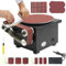 Mini Belt Disc Sander Belt Sander, 6-Inch Sanding Disc, 7 Speed Power Sanding Machine Bench Grinder, Small Sander Machine, For Model Crafts Jewelry DIY, Wood Metal Working(Model b)