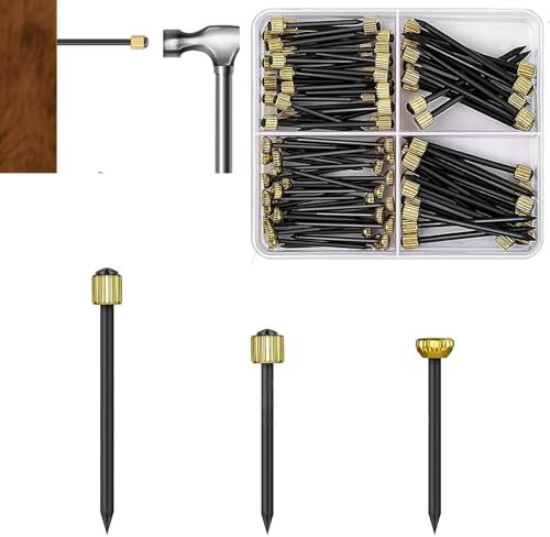 90 Stück Bildaufhängeset,Nägel Bilder Aufhängen 3 Größen,Bildaufhänger, Set mit schweren Wandbildern,Wandnägel für Bilder mit Aufbewahrungsbox Nägel für Bilderrahmen Bilder Holzbearbeitung