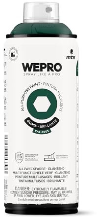 MTN WEPRO Solvent Brillante RAL 6005 Verde Hobbit, Spray 400ml