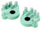 Lot de 2 exercices de pianos en silicone souple pour améliorer l'expérience d'apprentissage et de pratique (noir)
