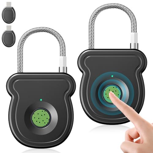 Lucchetto con impronta digitale, lucchetto per tenda con impronta digitale, piccolo lucchetto intelligente elettronico con impronta digitale, lucchetto intelligente impermeabile, piccolo lucchetto