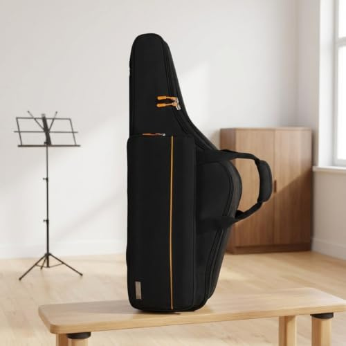 Hellery Custodia Sax Tenore Chiusura a Zip Zaino Sax Tenore Stabile Astuccio Rigido