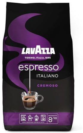 Lavazza Espresso Cremoso, Whole Coffee Beans, 1 Kg