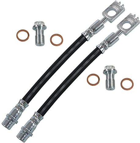 BESTPRICE 2x Bremsschlauch hinten Kompatibel mit VW PASSAT B5 (3B2), PASSAT B5.5 (3B3), PASSAT B5 Variant (3B5), PASSAT B5.5 Variant (3B6)