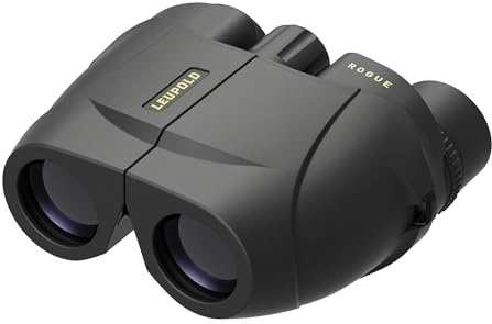 Leupold Rogue Fernglas, 8 x 25 mm, kompakt, Schwarz