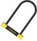 OnGuard Bulldog LS Bike / Cycle D U Keyed Lock 115mm x 292mm Black/Yellow