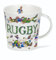 Dunoon Cairngorm Mug en porcelaine anglaise Collection-sporting bulletin Rugby