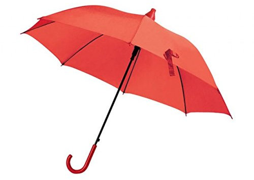 Ten Parapluie Rouge avec Attrape-Goutte Automatique cod.EL21007 cm 1xx85h diam.103 by Varotto & Co.