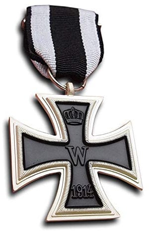 Orden WK1 Eisernes Kreuz 2.Klasse 1914 mit Band - EK2 - TOP Sammler Anfertigung