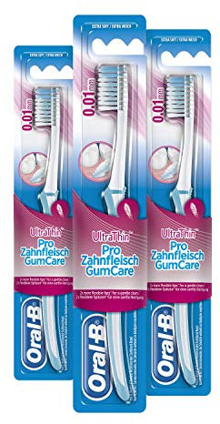 Oral-B Ultrathin Pro Zahnfleisch Handzahnbürste Extra Weich 35, farblich sortiert