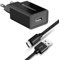 Kit Chargeur Compatible Honor 7 Honor 6 Honor 5C Honor 5X Honor 4X et Tous Les modèles avec Port Micro USB Noir 5V 2000mA