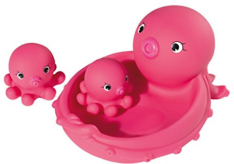 Simba 104015477 - Baby Play and Learn - Badetier Familie, sortiert (1 Stück)