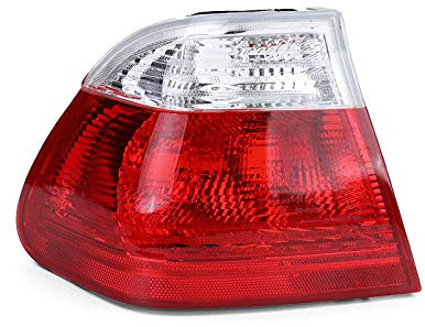 Rückleuchte Aussen Rot Weiß Links passend für 3er BMW E46 Limousine 98-01