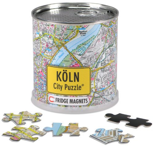 Extragoods City Puzzle Magnets - Köln