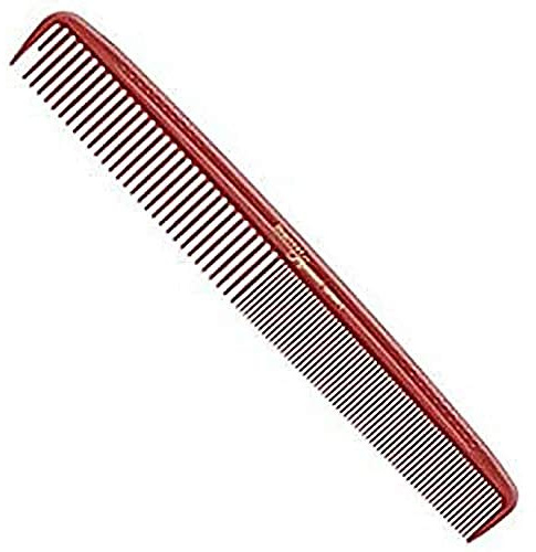 Hercules Sägemann C4 rot Haarschneidekamm 7 Carbon Kamm, 1er Pack (1 x 1 Stück)