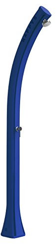 Doccia a riscaldamento solare Arkema F500/5012 Happy Five - Blu Doccia solare in polietilene HD, resiste a raggi UV, salsedine e calcare Ideale in ambienti marini molto ventosi Capacità 28 litri Peso 9 kg Altezza 217 cm con miscelatore caldo e freddo